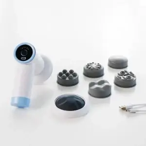 6-in-1 Anti-Cellulite Massagepistole – Wiederaufladbar